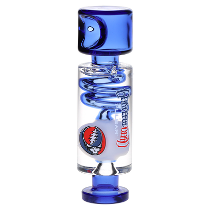 Grateful Dead x Pulsar Glycerin Spiral Hand Pipe | Side View