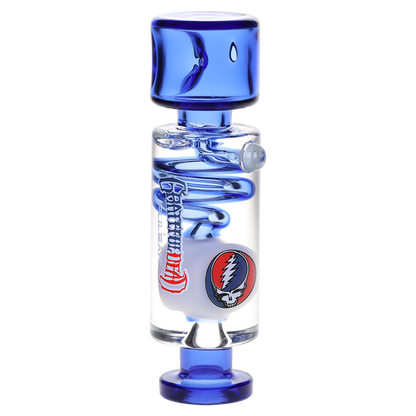 Grateful Dead x Pulsar Glycerin Spiral Hand Pipe | Alt Side View