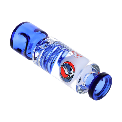 Grateful Dead x Pulsar Glycerin Spiral Hand Pipe | Mouthpiece View