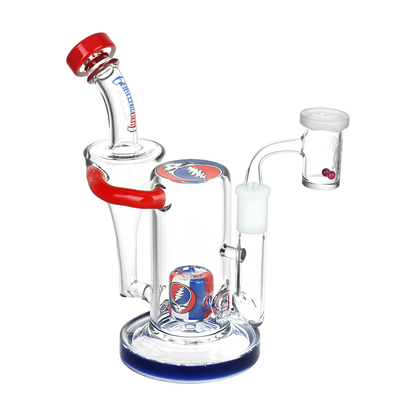 Grateful Dead x Pulsar Honest Tune Recycler Dab Rig Set | Front View