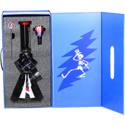 Grateful Dead x Pulsar Inception Cube Beaker Bong Set | Gift Box Packaging | Open View
