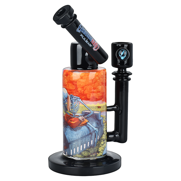 Grateful Dead x Pulsar Inside Print Bong | Boxer | Side View