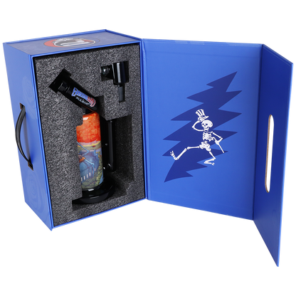 Grateful Dead x Pulsar Inside Print Bong | Boxer | Packaging Open View