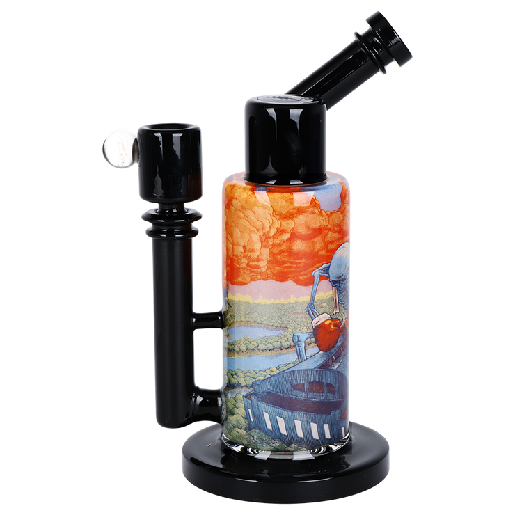Grateful Dead x Pulsar Inside Print Bong | Boxer | Alt Side View