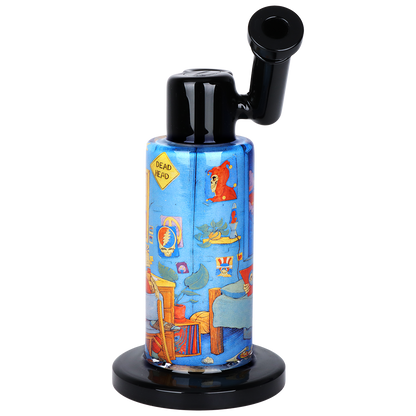 Grateful Dead x Pulsar Inside Print Bong | Deadhead Dorm | Back View