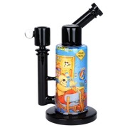 Grateful Dead x Pulsar Inside Print Bong | Deadhead Dorm | Alt Side View