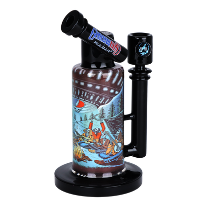 Grateful Dead x Pulsar Inside Print Bong | UFO Jam | Side View