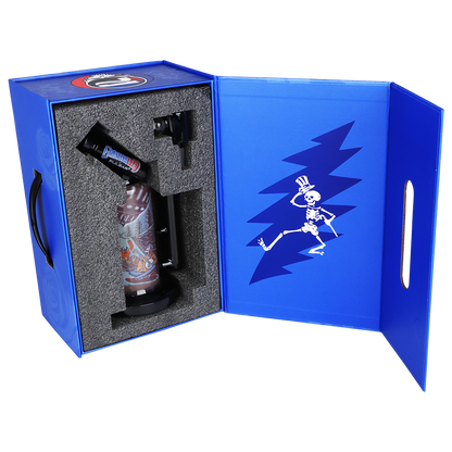 Grateful Dead x Pulsar Inside Print Bong | UFO Jam | Packaging Open View