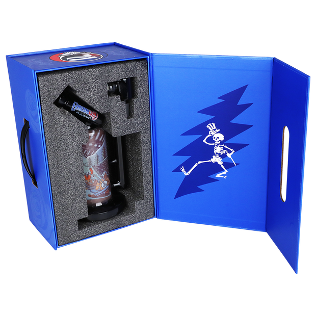 Grateful Dead x Pulsar Inside Print Bong | UFO Jam | Packaging Open View