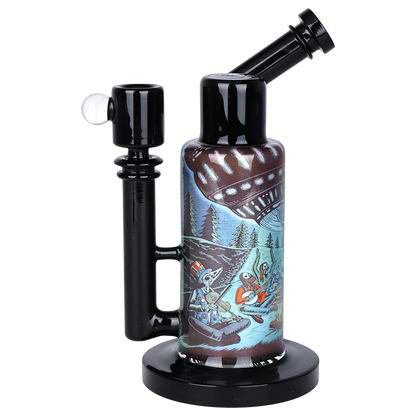 Grateful Dead x Pulsar Inside Print Bong | UFO Jam | Alt Side View