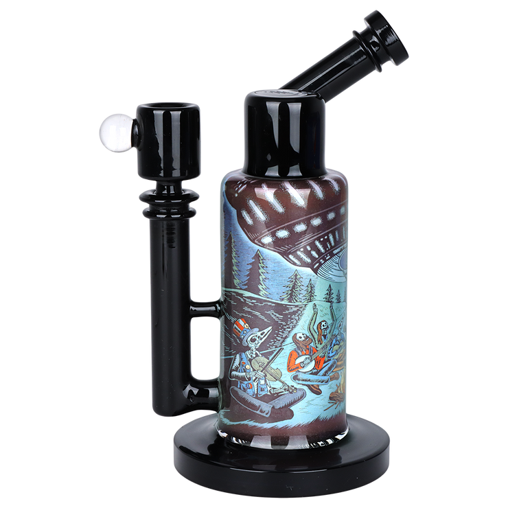 Grateful Dead x Pulsar Inside Print Bong | UFO Jam | Alt Side View
