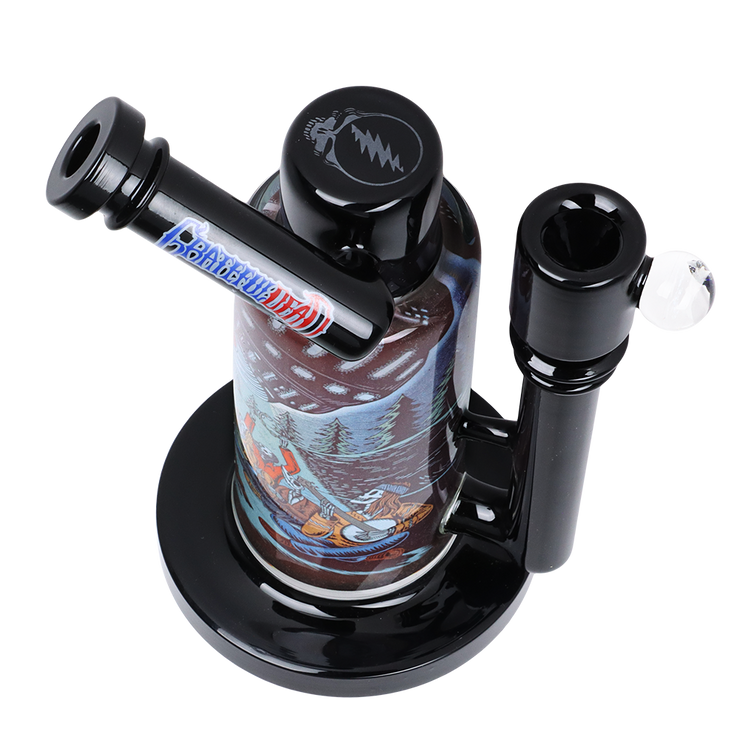Grateful Dead x Pulsar Inside Print Bong | UFO Jam | Top View