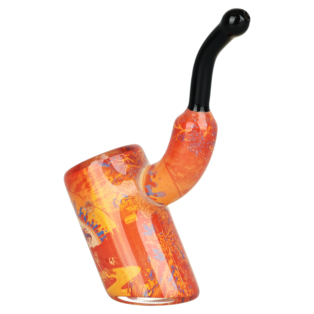 Grateful Dead x Pulsar Inside Print Sherlock Pipe | Sunset Dance | Back View