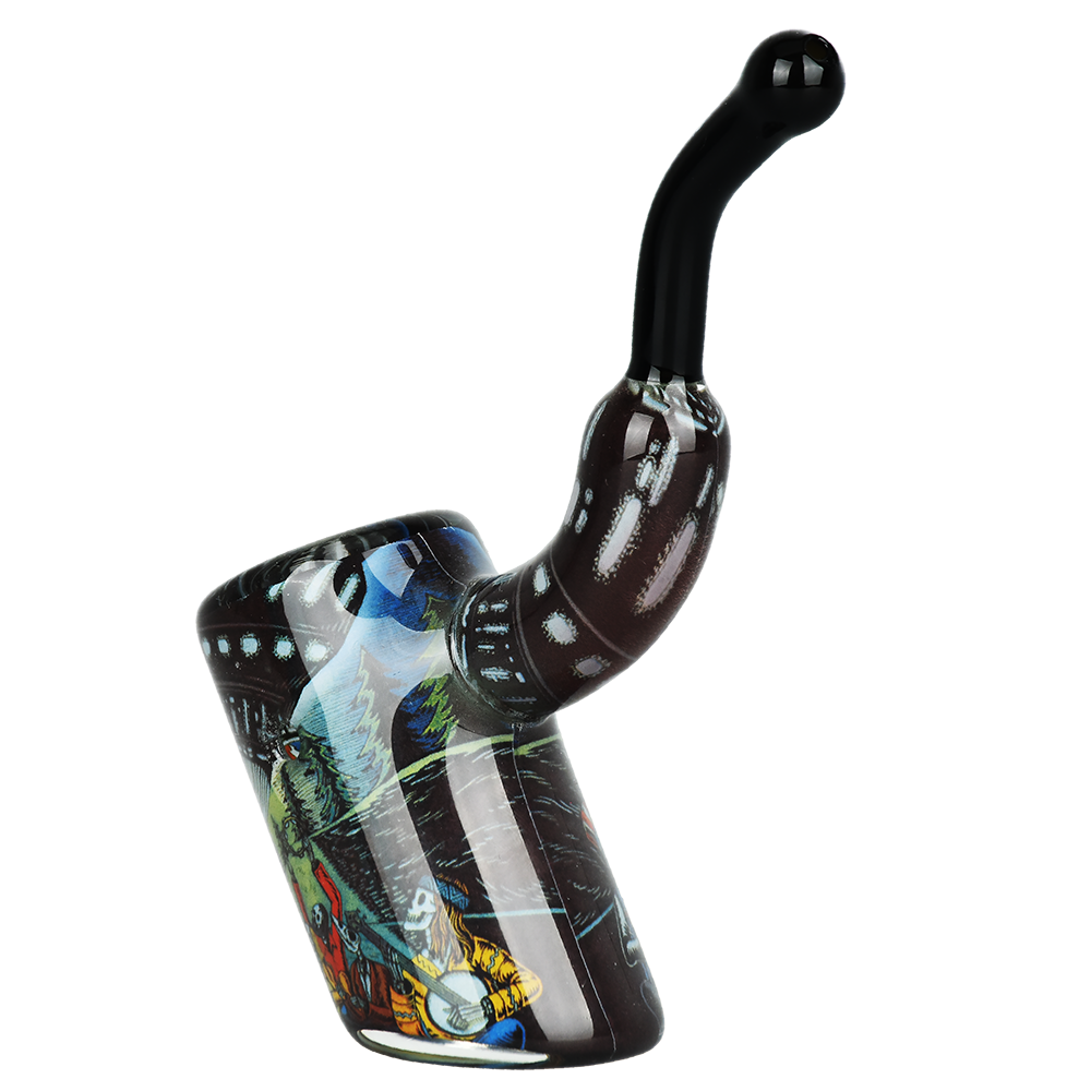 Grateful Dead x Pulsar Inside Print Sherlock Pipe | UFO Jam | Back View