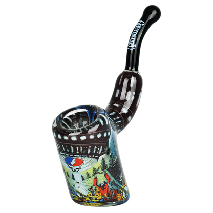 Grateful Dead x Pulsar Inside Print Sherlock Pipe | UFO Jam | Alt Side View