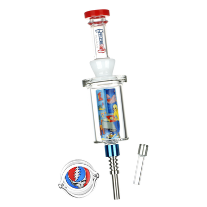 Grateful Dead x Pulsar Inside Print Vapor Vessel & Dab Dish | Deadhead Dorm