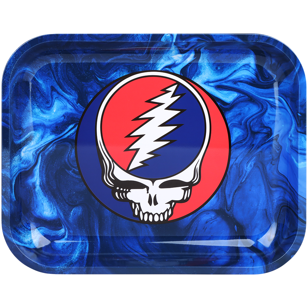Grateful Dead x Pulsar Large Metal Rolling Tray | Steal Your Face