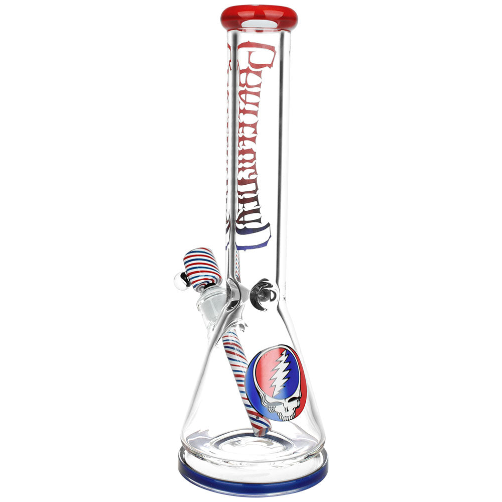 Grateful Dead x Pulsar Liberty Beaker Bong | Back View