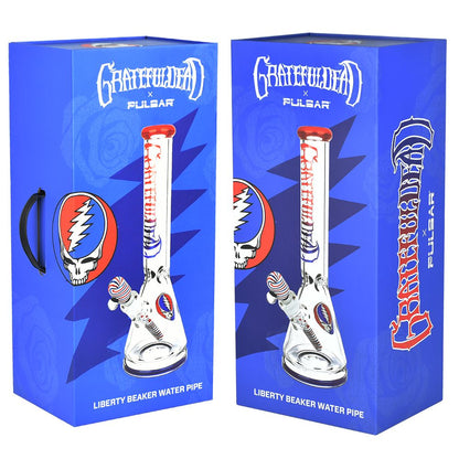 Grateful Dead x Pulsar Liberty Beaker Bong | Packaging