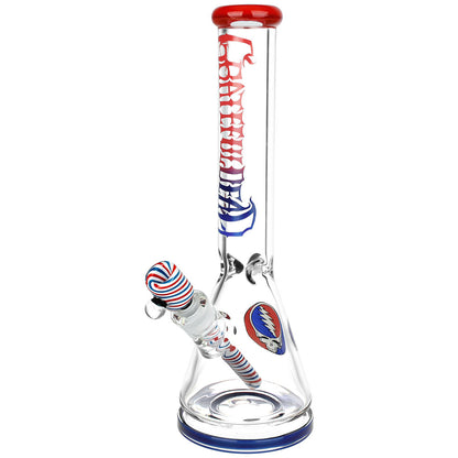 Grateful Dead x Pulsar Liberty Beaker Bong | Front View