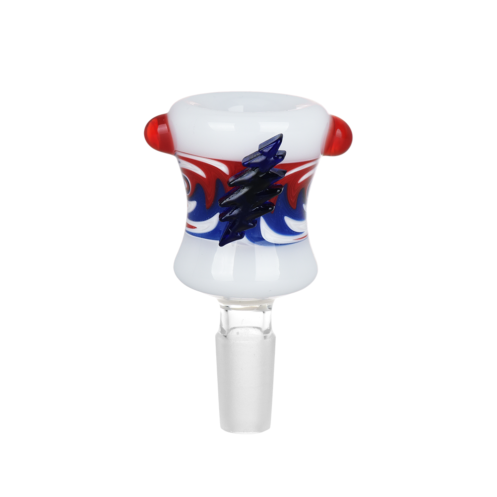 Grateful Dead x Pulsar Lightning Wig Wag Herb Slide | Lightning Bolt Decoration