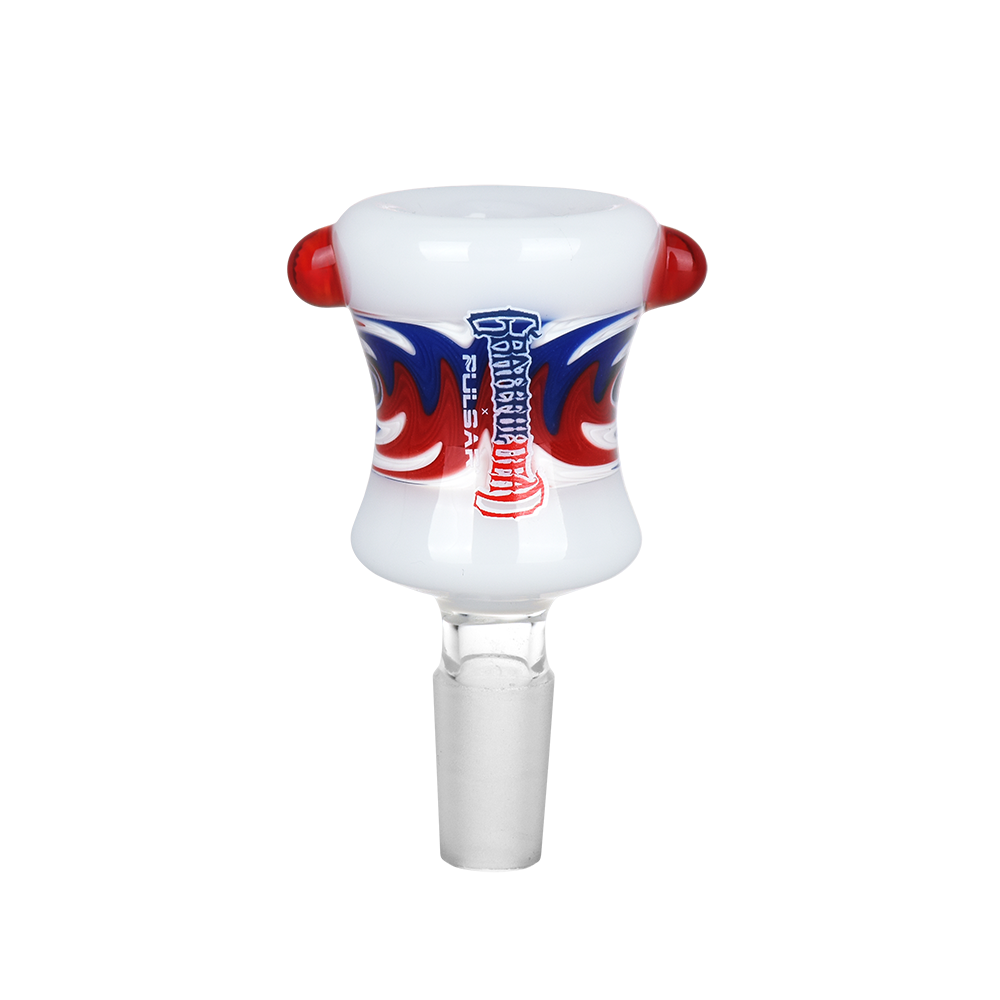 Grateful Dead x Pulsar Lightning Wig Wag Herb Slide | Logo