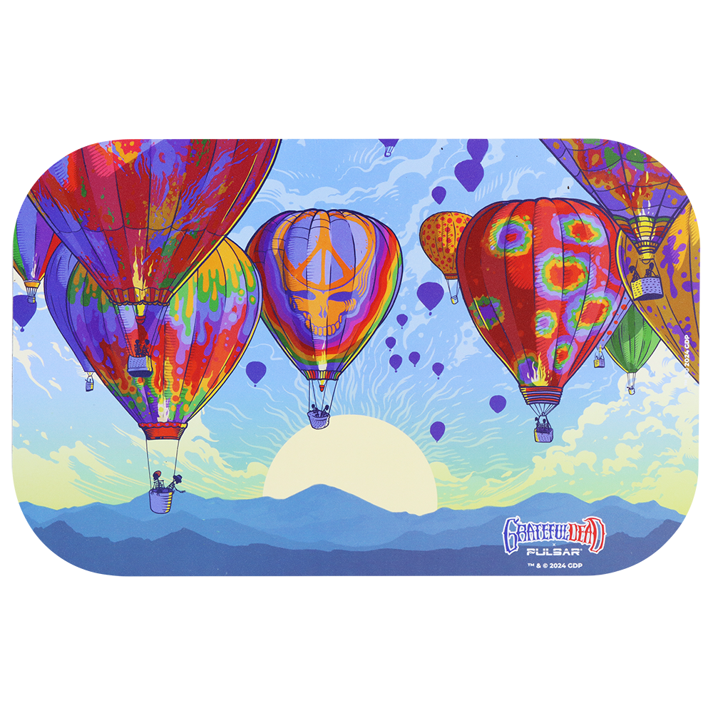 Grateful Dead x Pulsar Magnetic Rolling Tray Lid | Hot Air