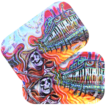 Grateful Dead x Pulsar Metal Rolling Tray & Lid | Steamboat