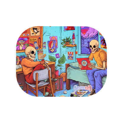 Grateful Dead x Pulsar Mini Magnetic Rolling Tray Lid | Deadhead Dorm