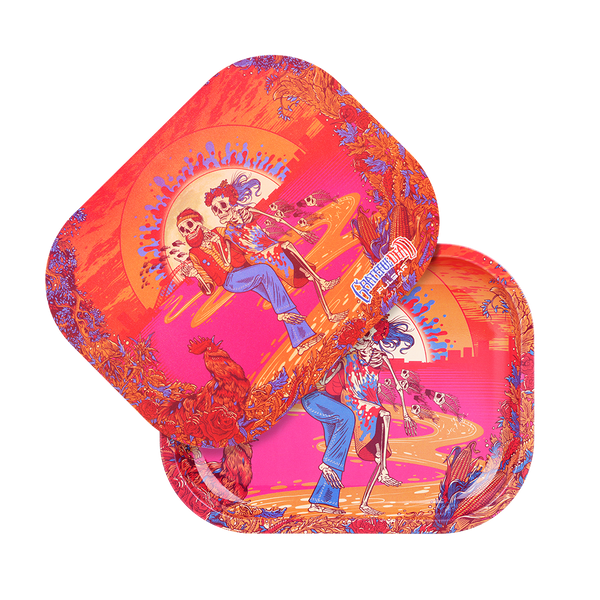 Sunset Dance Mini Metal Rolling Tray & Lid | Grateful Dead x