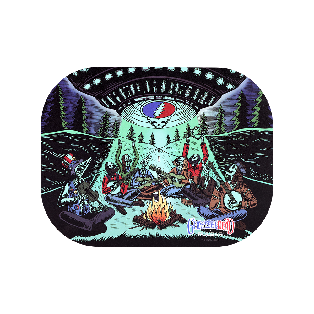 Grateful Dead x Pulsar Mini Magnetic Rolling Tray Lid | UFO Jam