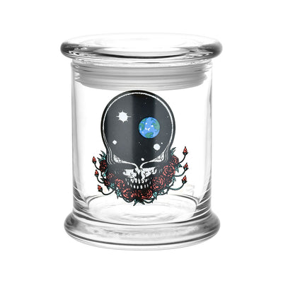 Grateful Dead x Pulsar Pop Top Jar | Space Your Face | Front View