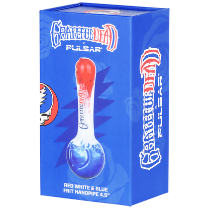Grateful Dead x Pulsar Spoon Pipe | Grateful Frit | Gift Box Packaging