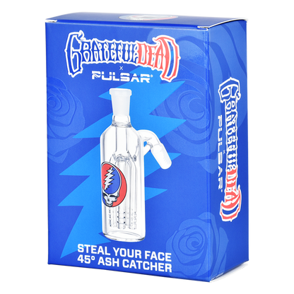Grateful Dead x Pulsar Steal Your Face Ash Catcher | 45 Degree | Packaging