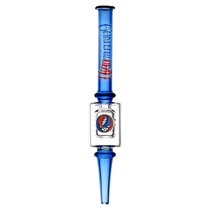 Grateful Dead x Pulsar Steal Your Face Dab Straw | Front View