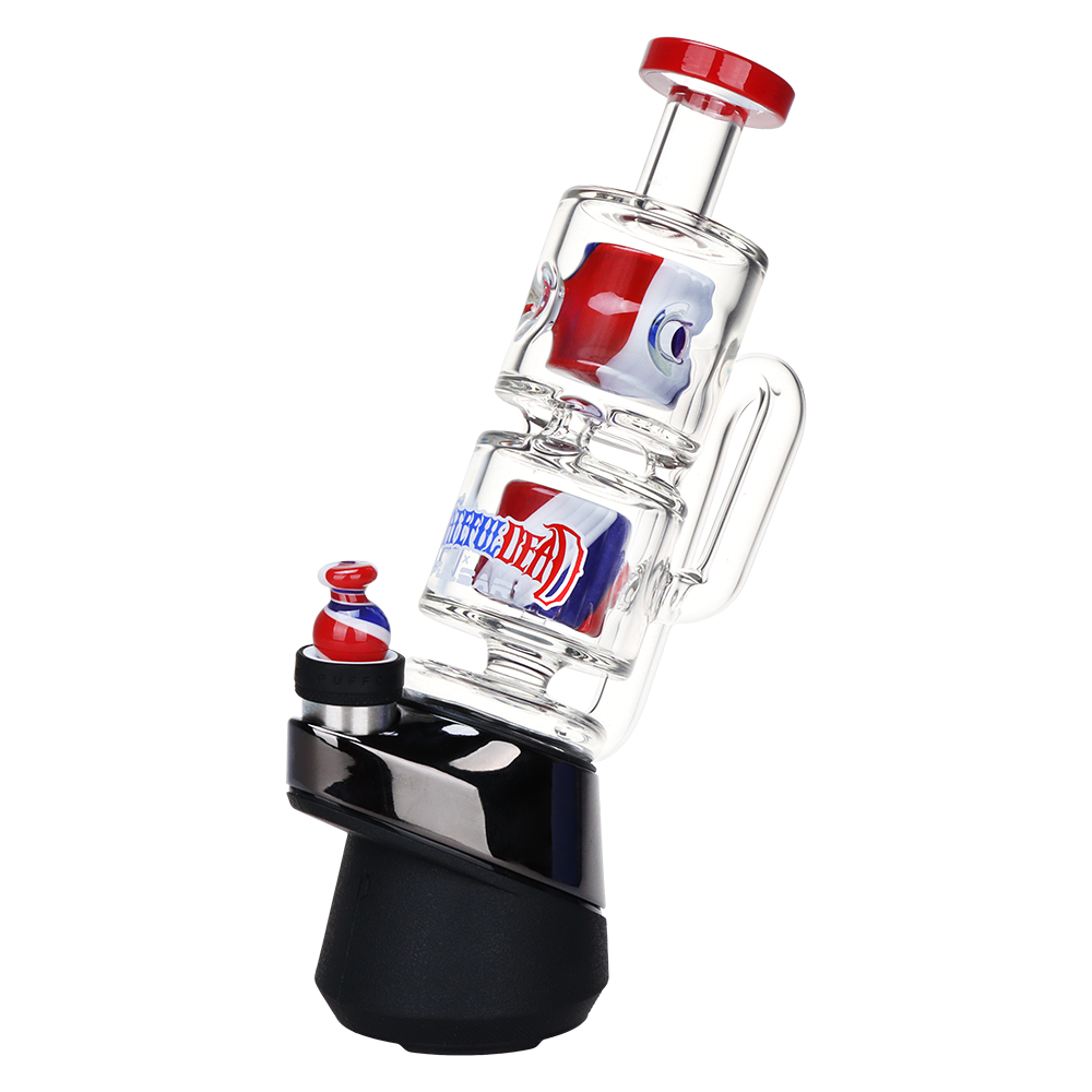 Grateful Dead x Pulsar Stealied Out Rig for Puffco Peak Series | Unit In Use