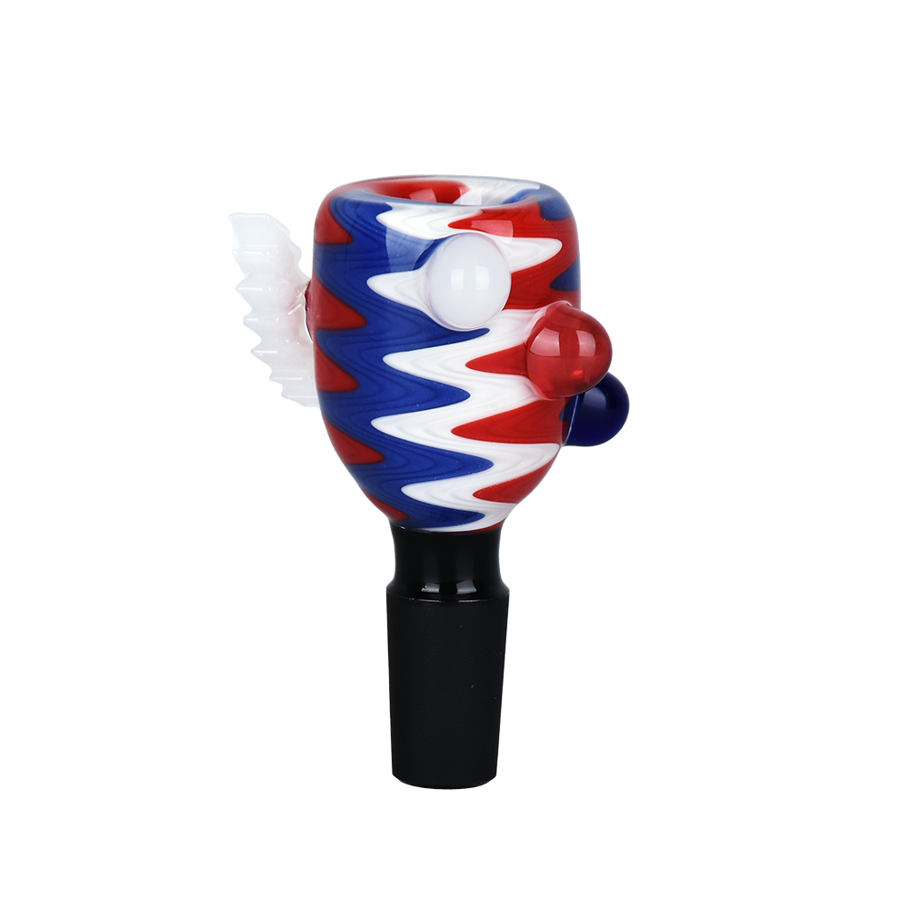 Grateful Dead x Pulsar Trippy Swirls Herb Slide | Back View