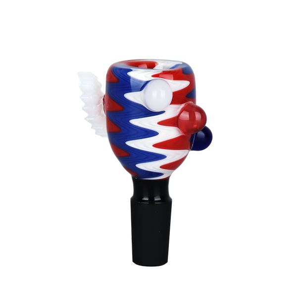 Grateful Dead x Pulsar Trippy Swirls Herb Slide | Back View