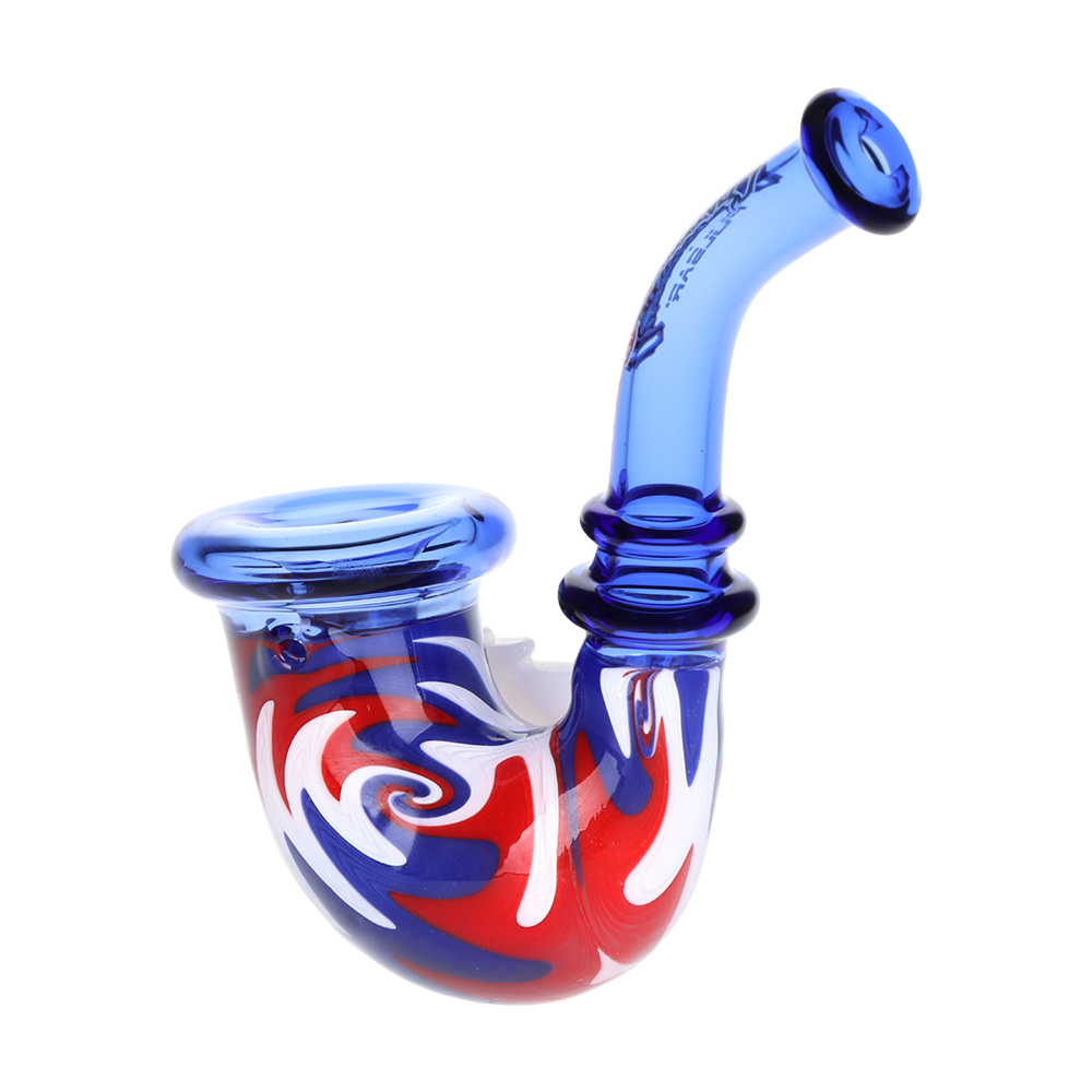 Grateful Dead x Pulsar Wig Wag Sherlock Pipe | Back View