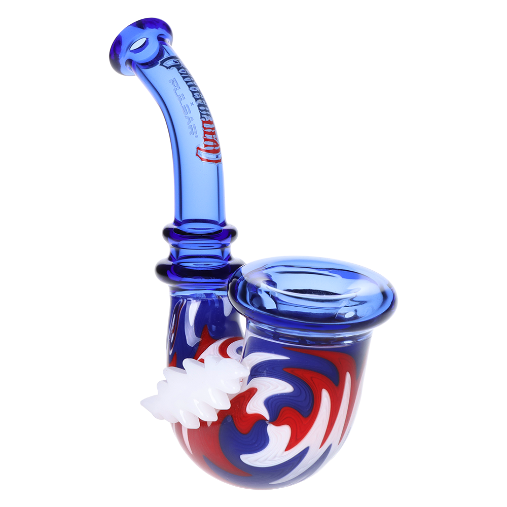 Grateful Dead x Pulsar Wig Wag Sherlock Pipe | Front View