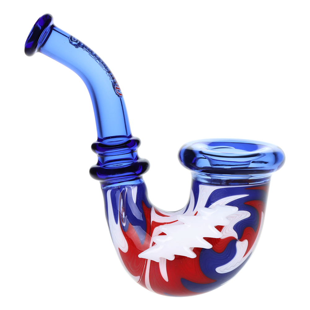 Grateful Dead x Pulsar Wig Wag Sherlock Pipe | Side View
