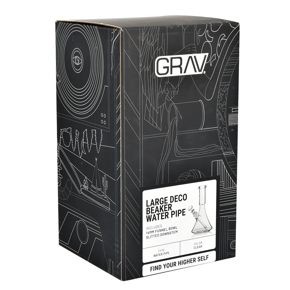 GRAV Labs Deco Beaker Bong | Packaging