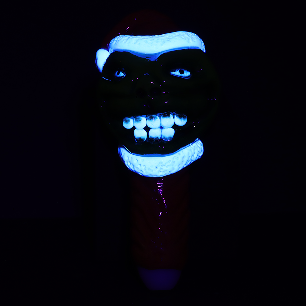 Grinch Hand Pipe | UV Reactive Accents