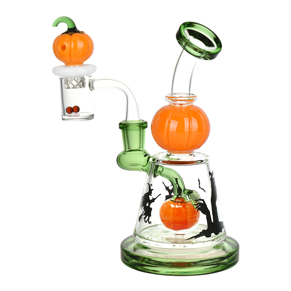 Halloween Ball Dab Rig Set | Back View