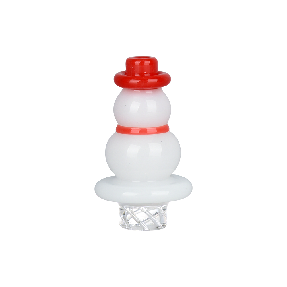 Happy Snowman Vortex Carb Cap | Back View