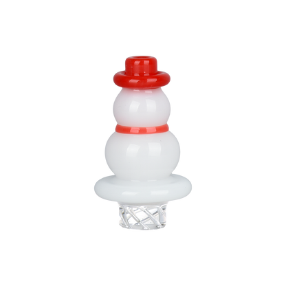 Happy Snowman Vortex Carb Cap | Back View