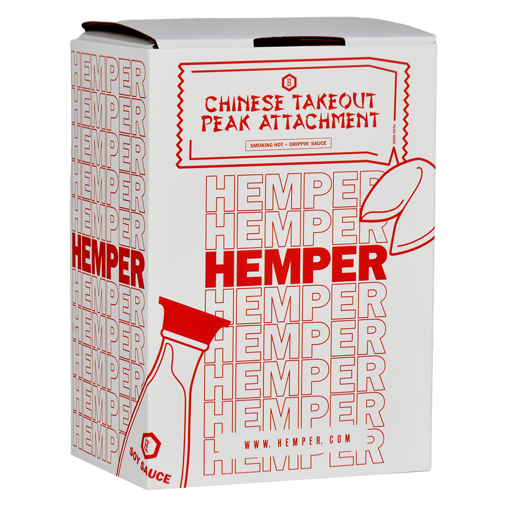 Hemper Chinese Takeout Attachment for Puffco Peak Series | Packaging