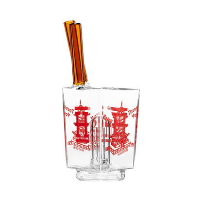 Hemper Chinese Takeout Attachment for Puffco Peak Series | Side View