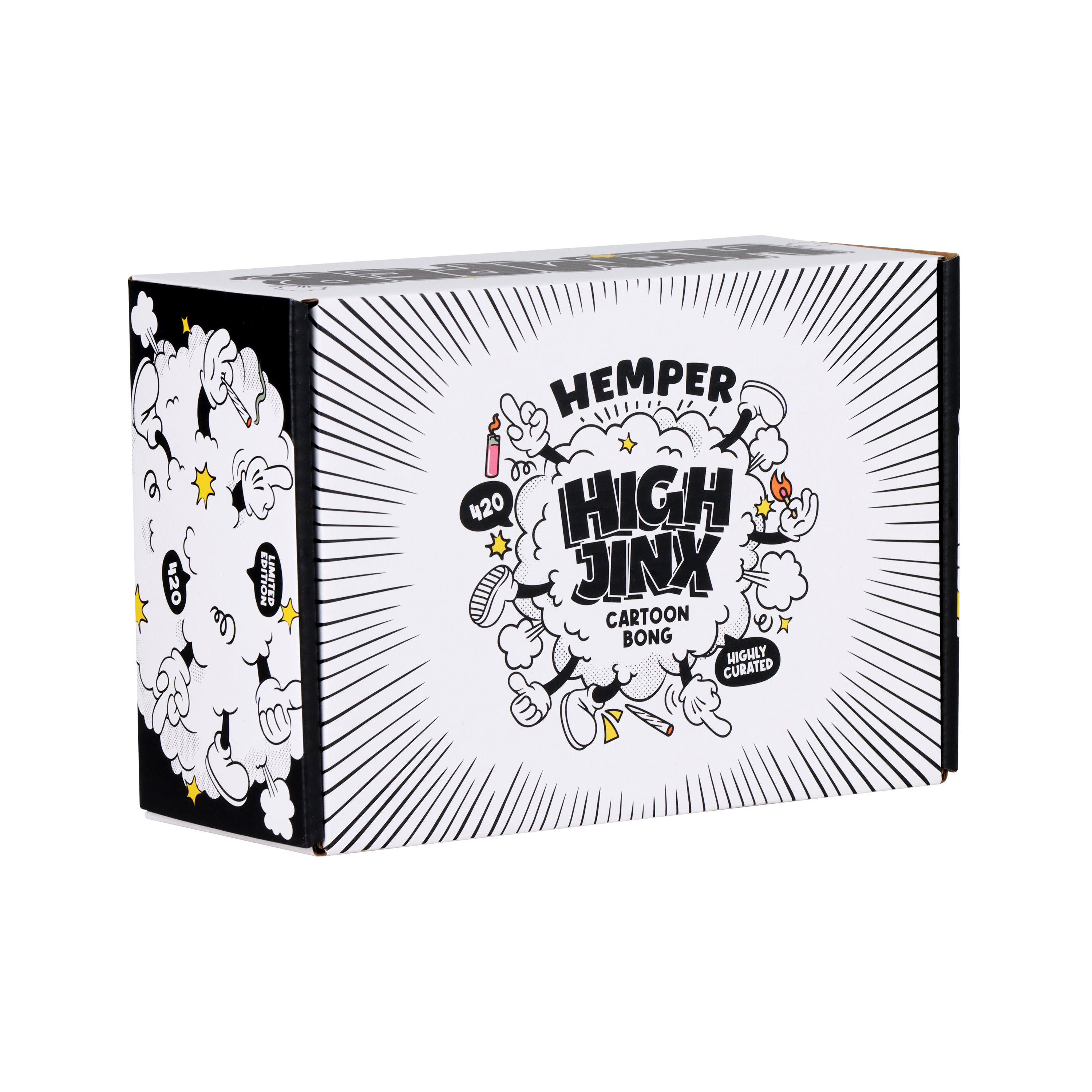 Hemper High Jinx Cartoon Bong | Regular Size | Gift Box Packaging