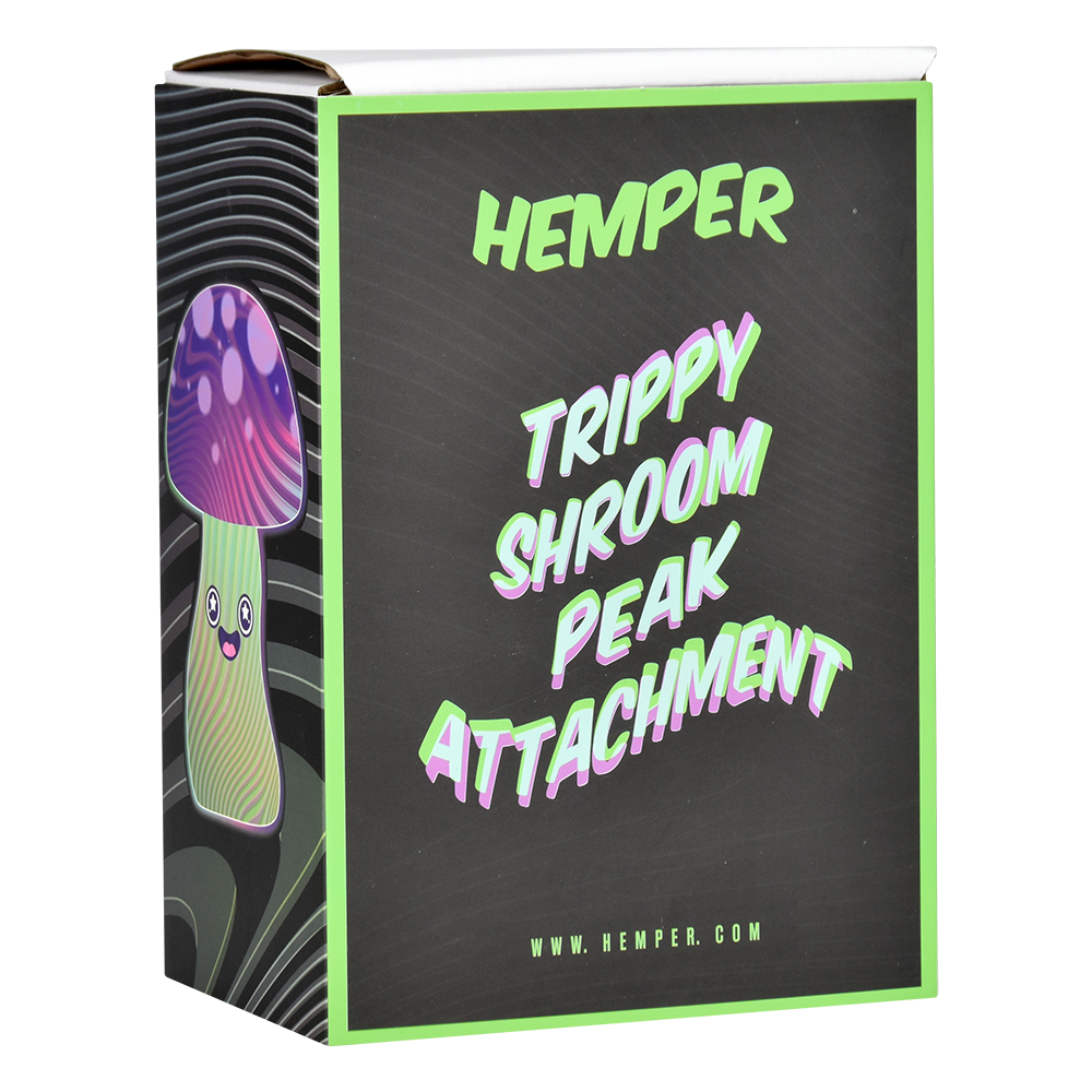 Hemper Trippy Shroom Attachment for Puffco Peak Series | Packaging